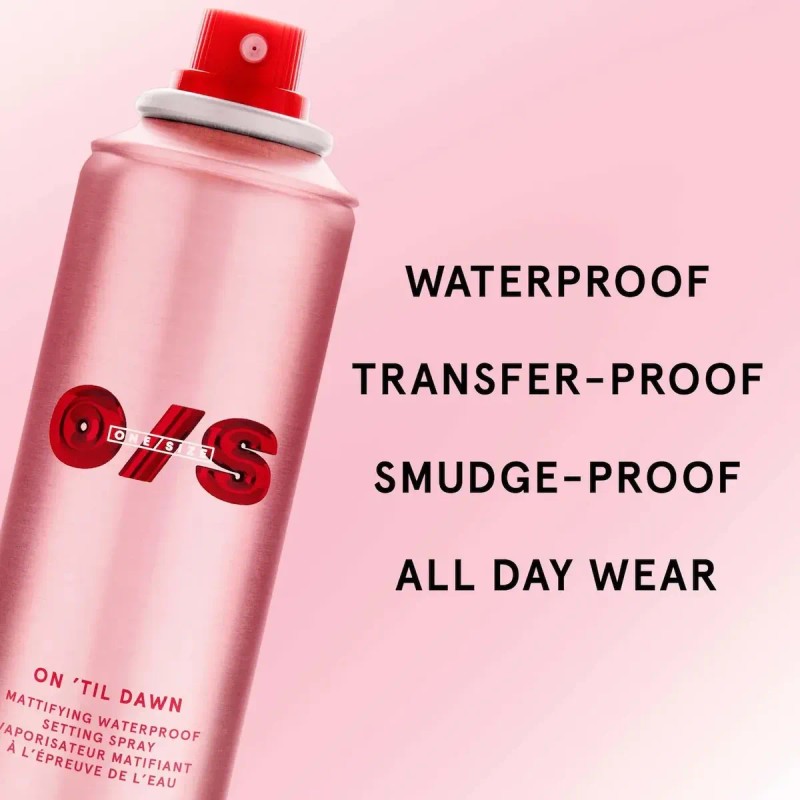 One Size Fijador De Maquillaje Waterproof Version Mini 46ml