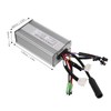 36V 48V 25A Electric Bicycle Controller with Double Light Cable