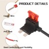 DMiotech Fuse Tap 24V 12V Car Add A Circuit Adapter