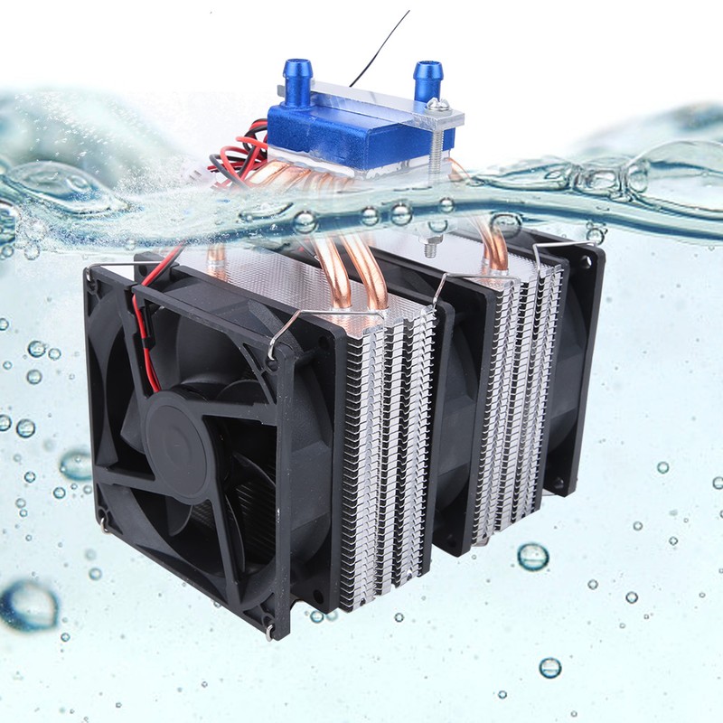 DIY Water Cooling System Semiconductor Water Cycle Cooler Device 12V