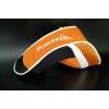 Powerbilt Vintage Power-Bilt Driver Golf Club Head Cover Orange/Black