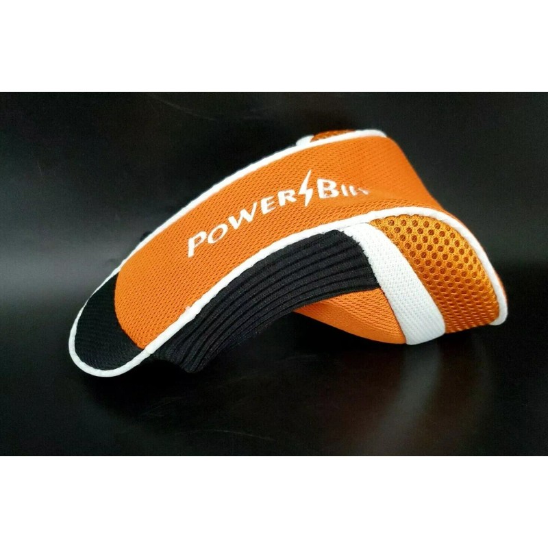 Powerbilt Vintage Power-Bilt Driver Golf Club Head Cover Orange/Black