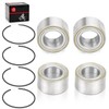 4pcs Front Rear Wheel Bearing & Circlip for Can-Am Maverick