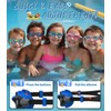 HIGAHY Swim Goggles for Kids 6-14, Anti-Fog UV Protection Clear
