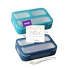 kinsho Mini Bento-Box Snack Boxes Set of 2 | Small