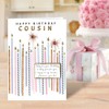 Happy Birthday Cousin Greeting Card Second Nature Just To Say