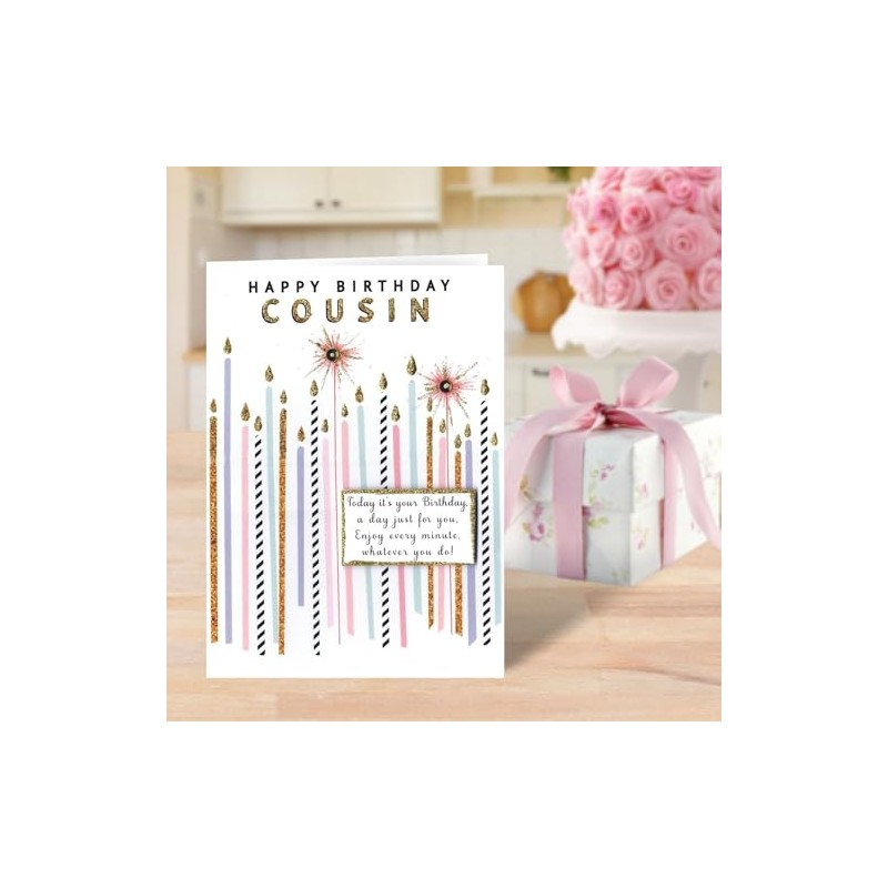 Happy Birthday Cousin Greeting Card Second Nature Just To Say