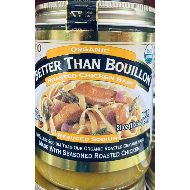 Better Than Bouillon Organic Roasted Chicken Base USDA Organic 21