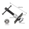 4Pcs Disc Brake Piston Caliper Non Slip High Hardness Rugged