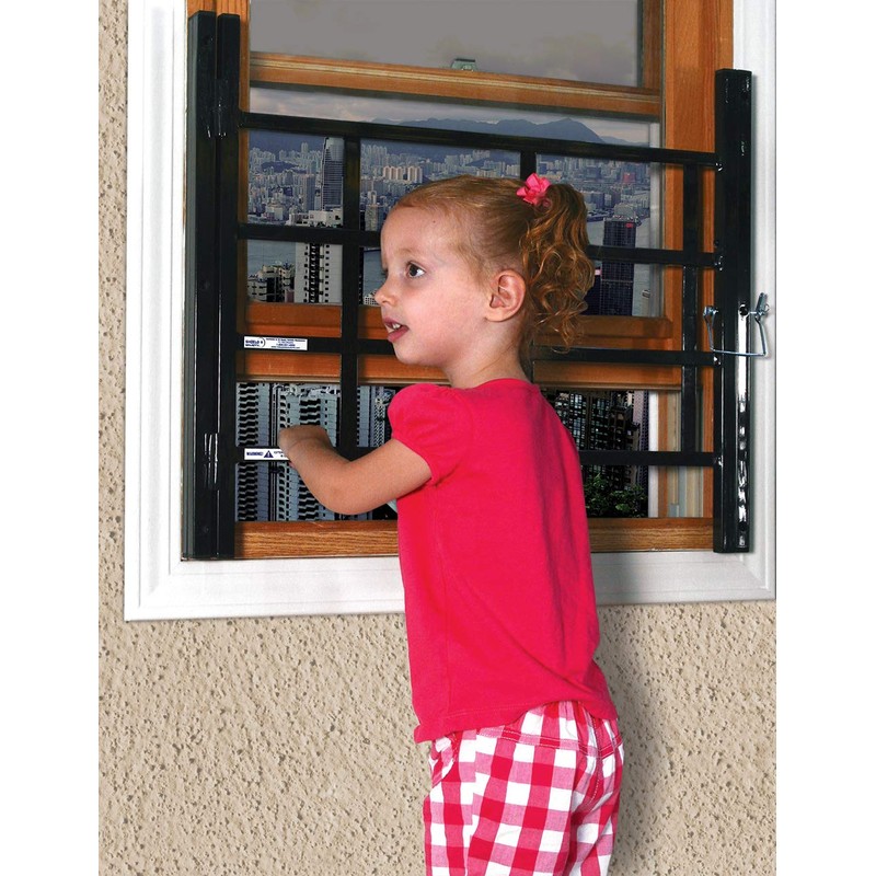Segal S 4759 Fixed Window Guard – Adjustable Child Safety