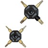 Brown Cross Hex Robe Wrench D-642