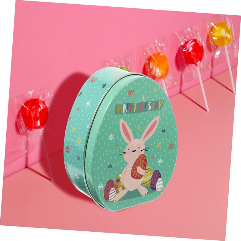 COHEALI Tinplate Packing Box Candy Container Easter Treat Boxes Party