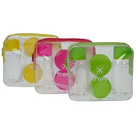 Fantasy make-up kit and kit. Travel kit: 2 cans (20 g). 2 bottles (85 ml). 1 pipette, 1 plastic spatula in the bag. 3 colours. Tidy dimensions: 12.5 x 11 cm