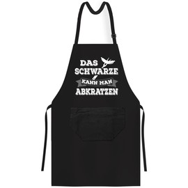 OM3® BBQ Aprons Aprons Kitchen Apron for Adults Unisex, Black (10)