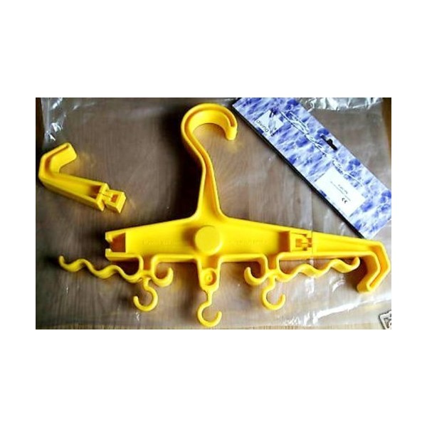 Scuba Equipment Hanger in Yellow