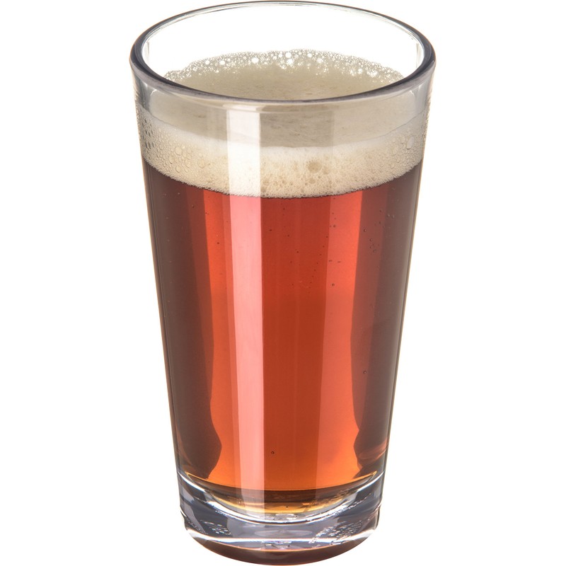 Carlisle FoodService Products Alibi Round Glass Clear Glass for Restaurants,
