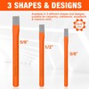 ValueMax 3-Piece Heavy Duty Cold Chisel Set, 3/8-Inch, 1/2-Inch &