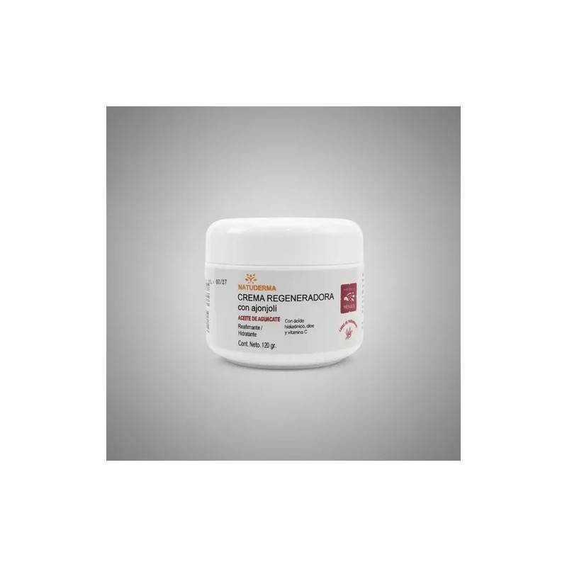 Crema Facial Regeneradora Con Ajonjolí, Aceite De Aguacate