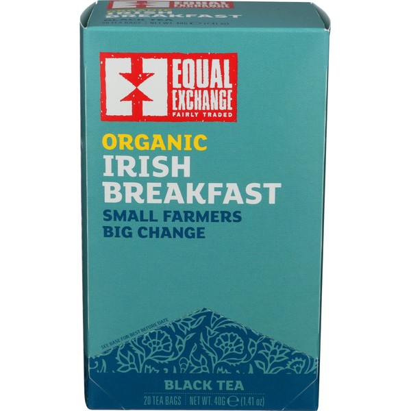 Equal Exchange, Tea Irish Breakfast Fair Trade Organic, 20 Count