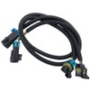 EPSIRMP 2pcs Black Oxygen O2 Sensor Header Extension Harness 24