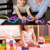 3PCS Fidget Cube, Cube Anxiety Relief Toy, Relaxing Toys Six