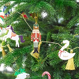 PartyDeco Nutcracker Decorative Christmas Tree Hanger