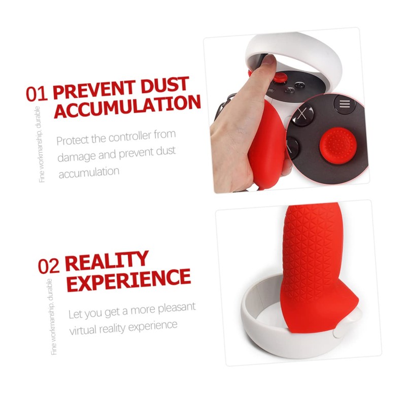 KONTONTY Touch Controller Grip Cover Drop Hand Grip Nonslip Texture