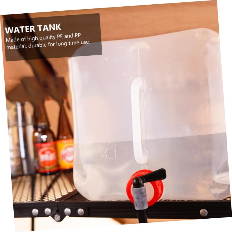 KICHOUSE Portable Water Container Camping Water Tank Pe Pp Material