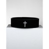 Cross 10MM Lever Suede Belt - Color: Black, Size: XL