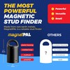 MagnetPal 3 pack Heavy-Duty Neodymium Anti-Rust Magnet, Best for Magnetic