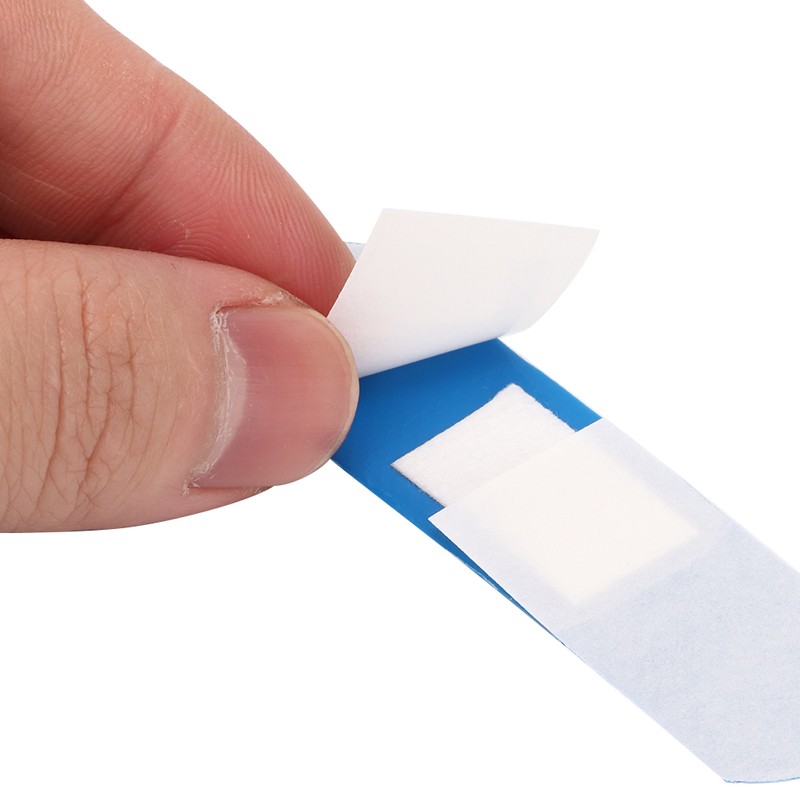 100pcs / box Adhesive Bandage Food Grade Antibacteria Waterproof Wound