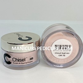 Chisel Nail Art 2 in 1 Acrylic & Dipping Powder OMBRE 2 Oz - OM 7B
