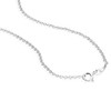 NKlaus Anchor Chain 925 Sterling Silver Round Solid Necklace 2.40