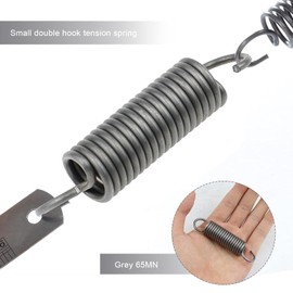 Tension Spring Double Hook Spring Outer Diameter 18mm Free Length 80mm Pack of 5