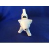 GIBSON WHITE CERAMIC COW SHAPE DAIRY CREAMER