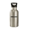 Thanks, Science - 20oz Stainless Steel Outdoor Water Bottle, Silver