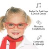 Hip Hop 50's Shop Kids Cat Eye Glasses (Child/Youth, Hot