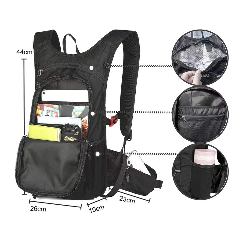 Arvano Cycling Backpack Lightweight Mtb Rucksack With Insulated Compartment, Small