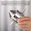Bincoo Pour Over Coffee Dripper, Portable Stainless Steel Reusable Coffee