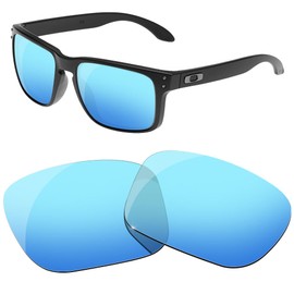 HiCycle2 Polarized Replacement Lenses for Oakley Holbrook XL Sunglasses-Multi Options (Ice blue)