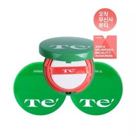 TE [3pack]풀초록 톤업 데일리 리핏 선쿠션_무기자차_본품(14g) 3개 2030982 TE [3pack] Full Green Tone-Up Daily Refit Sun Cushion_Non-Chemical Sunscreen_Main Product (14g) 3 pcs 2030982