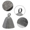 DDHHCP Sauna Hat, Sauna Hat, Grey Universal Size Sauna Hat,