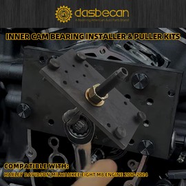 Dasbecan Inner Camshaft Bearing Installer & Puller Tools Kits Compatible with 2018-2025 Harley Davidson Milwaukee Eight (M8) Engine