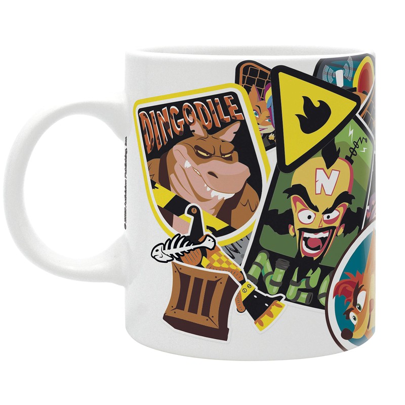 Difuzed Crash Bandicoot Beker 320 ml