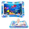 COSORO Tummy Time Mat Inflatable Water Mat for Babies,70*50cm Blue