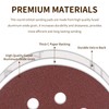 Pack of 100 Sandpaper 125 mm Velcro, 100 Grit 8