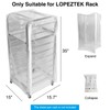 lopeztek Bakery Rack Exclusive Dustproof Cover, Non-Generic