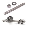 Levanco 1/4" X 2-1/2" Concrete Anchor, 304 Stainless Wedge Anchor