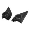 2pcs Car Door Tweeter Speaker Cover Trim Loudspeaker Decor Replacement