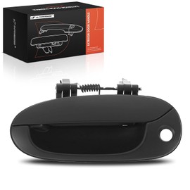 A-premium - Manija de Puerta Exterior Delantera Izquierda del Lado del Conductor Compatible con Kia Spectra 2002 2003 2004, Imprimado Negro, Reemplazo# 0K2FB-59410, 0K2N1-59410XX